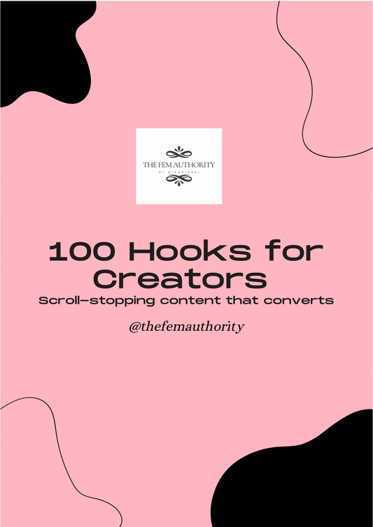 100 Hooks for Creators